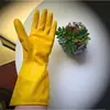 Guantes de Color Tendón de Res de Goma Engrosada para Lavavajillas Doméstico, Cepillo para Lavandería Antideslizante para el Hogar, Tazón para Limpieza de Cocina para Mujeres