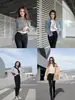 Pantalones Leggings Black Magic para Mujer Primavera y Otoño Ropa Exterior Terciopelo 2022 Nuevo Lápiz Pierna Pequeña Cintura Alta Pantalones Versátiles