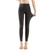 Calça de segurança quente de fleece térmico de nove pontos para mulheres, cintura alta, adequada para usar por cima, tamanho grande, sem costura, invisível, camada base para o inverno