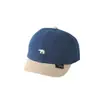 Boné de Baseball Fofo Estilo Coreano para Crianças, Urso Polar de Desenho Animado, Chapéu de Sol para Meninas, Novo Boné Jeans de Aba Curta Estilo Bico de Pato