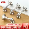 Acero Inoxidable Succión de Puerta Baño Dormitorio Anti-colisión Choque de Puerta Magnético Fuerte Puerta de Habitación Succión al Piso Tope de Puerta Tope de Puerta de Pared