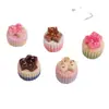 Acessórios de Resina de Chocolate para Simulação Miniatura 3D Cola de Creme Chaveiro DIY Capa de Celular Artesanal Acessórios de Cabelo Venda por Atacado