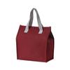 Bolsa de aislamiento térmico engrosada al por mayor en stock para estudiantes, lonchera, bolso de mano para trabajadores de oficina, bolsa de almuerzo de gran capacidad