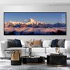 Pintura decorativa para sala de estar com atmosfera Jinshan pintura de pendurar de alta qualidade mural para parede de fundo de sofá de escritório pintura de paisagem