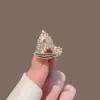 Broche de velero pequeño de alta gama para hombres y mujeres, insignia exquisita, pasador de navegación suave, hebilla anti-exposición, accesorios para solapa de traje
