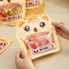 Máquina de Garra de Pelúcia Desenho Animado Fofo Bolsa Portátil Auto-Selante Bolsa de Presente de Feriado Embalagem de Biscoito Lanche Bolsa de Embalagem de Doce