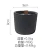 Taza de Cemento Minimalista Nórdica Vela de Aromaterapia para el Hogar Vela DIY Adorno de Fragancia para el Hogar Procesamiento OEM de Cera de Soja