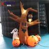 Halloween Inflable Árbol Fantasma Luz Molde de Aire 2m Alto Halloween Inflable Árbol Fantasma Modelo Inflable de Vacaciones
