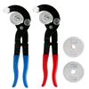 Alicates manuales para doblar tubos doblador de tubos de cobre tubo de cobre 5-6-8-10 mm aire acondicionado tubo de aluminio hierro acero inoxidable herramienta dobladora