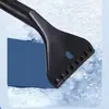 Pá removedora de neve para carro nova multifuncional para descongelamento e degelo de vidros raspador de neve escova de neve acessórios ferramenta de remoção de neve de inverno