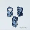Broca para Cubitos de Hielo Dongzhou Broca de Cubo de 4 mm Huazi 4841 Mismo Estilo Cristal K9 de Alta Calidad Accesorios para Uñas Planos