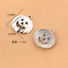 Calabaza Murciélago Fantasma Halloween Colgante DIY de Aleación Accesorios para Joyería Pulsera Collar Accesorios Hechos a Mano Venta al por Mayor