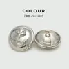 Botones Metálicos de Ancla de Barco Estilo Retro Británico, Prendas Exteriores de Lana Estilo Preppy, Botones Versátiles, Suéteres de Traje, Botones Decorativos