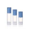 Atacado de Fábrica Conjunto de Frascos Rotatórios Azuis Transparentes para Loção 15ml30ml50ml Frascos de Conjunto de Loção Tipo Pump