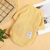 Fábrica de Tejidos Dalong Ropa para Gato Primavera y Otoño a Cuadros Suéter para Mascota de Dos Patas Cachorro Tejido Chaqueta