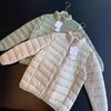 Nuevo Estándar Nacional 90 Plumón de Pato Blanco Ligero, Cálido, Delgado, Suave, Cuello Alto, Chaqueta de Plumón de Manga Larga a la Moda 25 Nuevo Invierno L1207Y