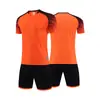 Traje de Uniforme de Fútbol de Manga Corta Personalizado para Adultos y Niños, Ropa Deportiva del Mismo Estilo, Uniforme de Competición, Uniforme de Entrenamiento, Camiseta en Stock Listo Grupo