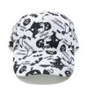 Chapéu de Halloween Europeu e Americano Retro Punk Hip Hop Chapéu Protetor Solar Chapéu Fantasma Abóbora Caveira Boné de Beisebol Comércio Exterior