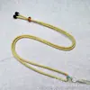 Collar ajustable de alta gama con cordón de piña, cordón colgante, cuerda para colgar, cordón colgante, hilo de jade suave y resistente al desgaste.
