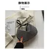 Bolso de mano para cena con pedrería transfronteriza para mujer 2022 nuevo bolso de mano con cadena moda diamante brillante bolso cubo bandolera