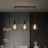Luminária Pendente Industrial Pequena Gaiola de Ferro Artística Amazon Transfronteiriça Lâmpada de Mesa para Restaurante Estilo Country Americano Luz Retrô para Café