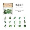 Pacote de Adesivos Série Trilha da Montanha Yanji Material Decorativo Manual de Plantas Adesivo 45 em 8 Seleções