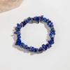 Pulsera de Grava de Cristal Natural Xiyin Transfronteriza de Amazon Ágata Jade Pulsera de Piedra Irregular al Por Mayor