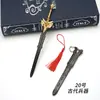 Espada de Metal Modelo Adorno de Aleación Merchandising de Videojuego Cuchillo Pequeño Juguete Popular de Puesto Callejero Arma Caja Sorpresa