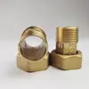 Medidor de agua prepago totalmente de cobre, impermeable, instalación subterránea, medidor de agua potable, 4 puntos, 6 puntos, 1 pulgada, tarjeta IC, medidor de agua inteligente