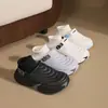 Pantuflas de algodón impermeables, estilo para hombre, para usar al aire libre en invierno, con suelas antideslizantes, aptas para uso interior y en casa, afelpadas y cálidas, con diseño de talón cerrado, al por mayor para pantuflas de invierno para mujer