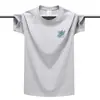 Dropshipping Atacado Nova Camiseta de Algodão Puro de Verão para Jovens Masculina de Manga Curta Solta Gola Redonda Masculina de Manga Curta Tamanho Grande