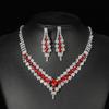 Collar transfronterizo de Europa y Estados Unidos, traje de joyería de aleación, cadena de vestido de banquete, joyería nupcial de Joker de moda al por mayor