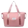 Bolsa de Viagem Expansível Grande Capacidade Pode Ser Empilhada na Alça da Mala Bagagem de Mão Viagem de Negócios Bolsa de Bagagem Transversal Portátil Bolsa para Yoga Esportes Fitness