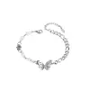 Pulseira de Miçangas Borboleta Transfronteiriça para Homens, Fashion e Tendência, Joias com Design Personalizado para Mulheres, Joias Versáteis de Luxo Leve para Atacado