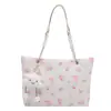 Bolso Cubo Dulce Estampado de Nicho Estilo Coreano 2026 Principios de Primavera Nuevo Moda Tendencia Bolso de Hombro con Cadena para Mujer