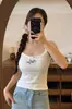 Camisola Pura Pasión con Pliegues para Mujer con Copas, Estilo Chica Caliente, Bordado de Letras, Ribete de Encaje, Corta Ajustada, Adecuada para Usar en Capas o Sola