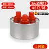 250 Cajas Doradas de Papel de Aluminio para Hot Pot y Ollas de Papel de Aluminio para Exteriores para Empaque para Llevar Loncheras y Tazones para Sopa 2000/3500ml