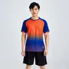 Comercio Exterior Transfronterizo Uniformes de Fútbol, Conjuntos de Camisetas de Manga Corta, Uniformes Deportivos de Entrenamiento para Adultos y Niños, Uniformes de Equipo, Compra Grupal con Impresión