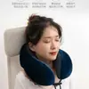 Almohada en forma de U con diseño de dibujos animados, almohada para el cuello, reposacabezas cervical, regalo de empresa, almohada de viaje, almohada para el cuello con logotipo