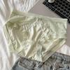 Luz de Luxo Cetim Lace Underwear Das Mulheres Meados - Cintura Amoreira De Seda Proteína Antibacteriana Puro plus size para Mulheres e Meninas Atacado