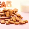 Biscoitos em Formato de Urso Daliyuan 115g Lanches de Café da Manhã para Crianças Comida de Lazer Embalados Individualmente Caixa Completa