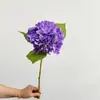 Flores de Hortensia Artificiales con Textura Realista y Efecto Hidratante para Decoraciones de Hotel y Arreglos Florales de Boda