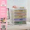 Armazenamento de Miçangas Perler para Mesa Caixa de Armazenamento de Miçangas Perler para Passar a Ferro Rack de Armazenamento de Camadas Múltiplas Ferramenta DIY Feita à Mão para Classificação e Organização de Miçangas