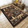 Dropshipping Transfronterizo Americano Retro Country Terciopelo Cristal Decoración Sala de Estar Hogar Alfombra Mesa de Centro Sofá Antideslizante Manta de Cabecera