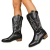 Otoño 2026 Nuevo Llegado Comercio Exterior Tallas Grandes Mujer Casual Cómodo Estilo Europeo Americano Moda Ropa Exterior Botas Puntiagudas Talla Única
