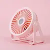 Nuevo ventilador pequeño USB recargable para escritorio, batería de litio, 4 velocidades de viento, ventilador eléctrico, ventilador pequeño de escritorio para dormitorio de estudiante