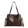 Bolsa Tote de Luxo Leve para o Dia a Dia, Grande Capacidade, Transversal, Bolsa de Mão, Bolsa de Ombro, Estilo de Nicho