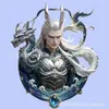Nezha: el Niño Demonio Que Altera el Mar Imanes Magnéticos de Nevera de Acrílico Nezha 2 Ao Bing Ao Guang Ao Run Mismo Estilo Anime