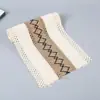 Venta Directa de Fábrica Banderines de Mesa Semi-Terminados de Algodón y Lino, Manteles Individuales y Posavasos Estilo Pastoral