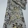 Tecido de organza jacquard floral tingido na massa, vestidos de estilo chinês tradicional, vestidos cheongsam, tecido para comércio exterior Jacquard